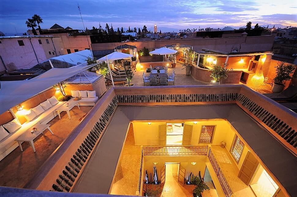 riad dans la médina proche des golfs à marrakech